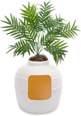 Good Price Pet Original Hidden Litter Box Artificial Plants Enclosed Cat Planter Litter Box for Easy to Clean